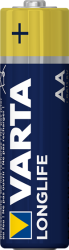 1 AA  VARTA LONGLIFE  AA BATTERY  - 1.5V / Kat.BA-AA-1