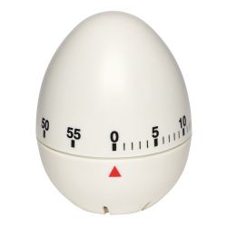 "Egg"- кухненски таймер, бяло яйце / Арт.№38.1002 