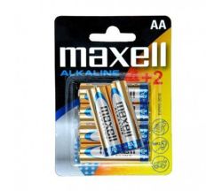 MAXELL АЛКАЛНА БАТЕРИЯ  LR06 AAA 1,5V - 4+2 подарък / Арт.№BA-AA-Maxell 4+2 
