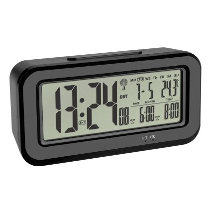 Digital radio-controlled alarm clock with temperature BOXX / Kat.№60.2554