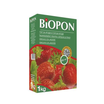 BIOPON гранулиран тор ягоди 1кг