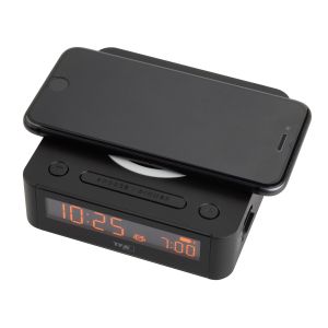 Будилник с безжично зареждане "EASY-CHARGE WIRELESS" / Арт.№60.2030.01