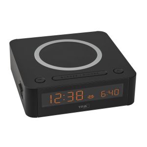 Будилник с безжично зареждане "EASY-CHARGE WIRELESS" / Арт.№60.2030.01