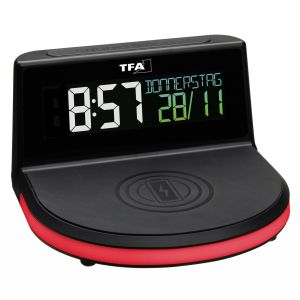 Будилник с температура и безжична зарядна станция "CHARGE-IT WIRELESS" /Арт.№ 60.2028.01