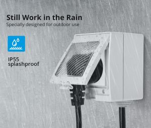 Смарт WIFI контакт Sonoff S55, водоустойчив / Арт.№ SO S55TPF