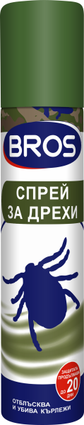 спрей против кърлежи и комари 