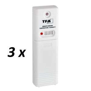 датчици за MULTI-SENSE - Безжичен термохигрометър с 3 предавателя / Арт.№ 30.3057.01