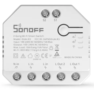 Двуканален смарт Wi-Fi управляем ключ-20A / Aрт.№SO-DUALR3 