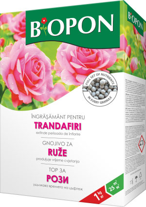BIOPON гранулиран тор рози 1кг / Арт.№ BP-1059 