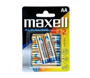 MAXELL АЛКАЛНА БАТЕРИЯ  LR06 AAA 1,5V - 4+2 подарък / Арт.№BA-AA-Maxell 4+2 