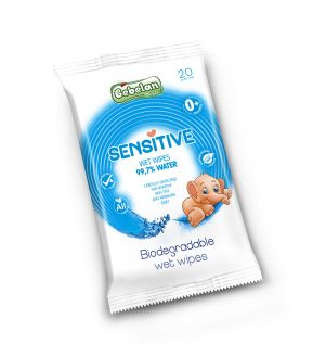 BEBELAN SENSITIVE Биоразградими влажни кърпи