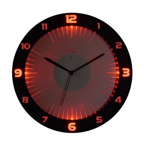 Стенен радиоуправляем часовник с цветно осветление LUMOCLOCK / Арт.№60.3553.10
