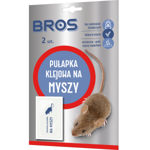 BROS Капан-лепило за мишки 2бр. / Арт.№ BS-2036 