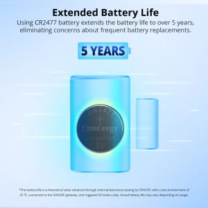 SONOFF Zigbee сензор за врата/прозорец / Арт.  SO SNZB-04P