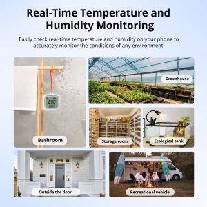 SONOFF Zigbee Temperature and Humidity Sensor - Accurate Monitoring