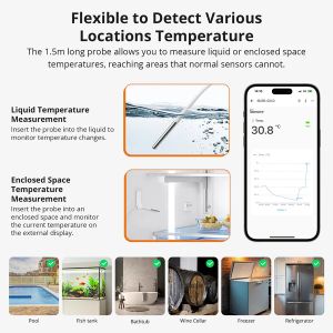 Sonoff Zigbee Accurate Temperature Monitoring Sensor