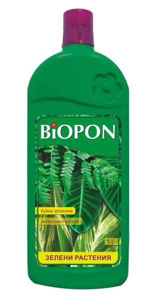 BIOPON течен тор зелени растения / Арт.№ BP-1005