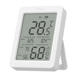 SONOFF SNZB-02DR2 – Смарт Zigbee сензор за температура и влажност с 3.6″ LCD дисплей