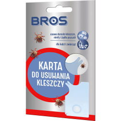 BROS Карта за премахване на кърлежи и жила на пчели / Арт.№ BS-2026 