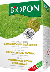 BIOPON гранулиран тор против пожълтяване на тревата 1кг 