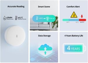 SONOFF Zigbee Temperature and Humidity Sensor | SNZB-02P