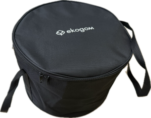 Ekodom Portable Charcoal BBQ Grill | Fan-Assisted, Low Smoke